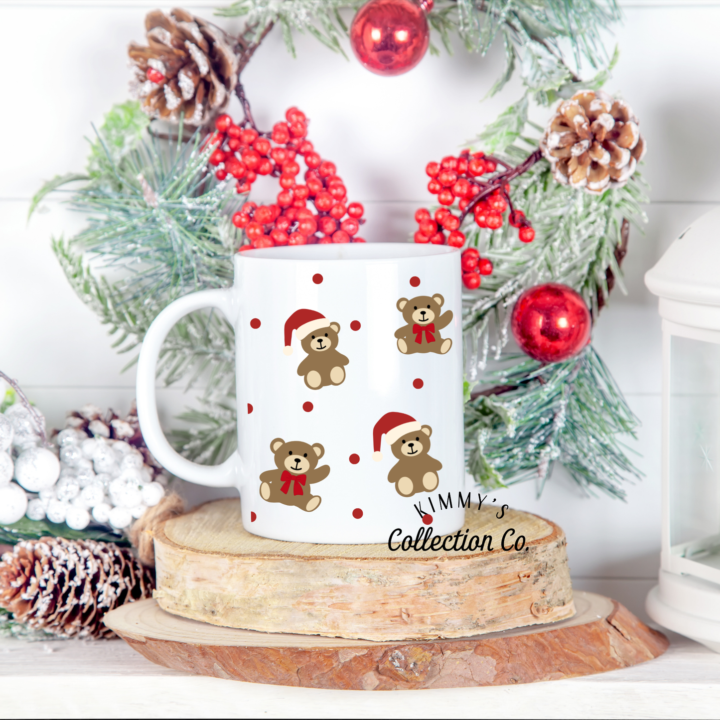 Coffee Mug - Christmas Teddy Bear