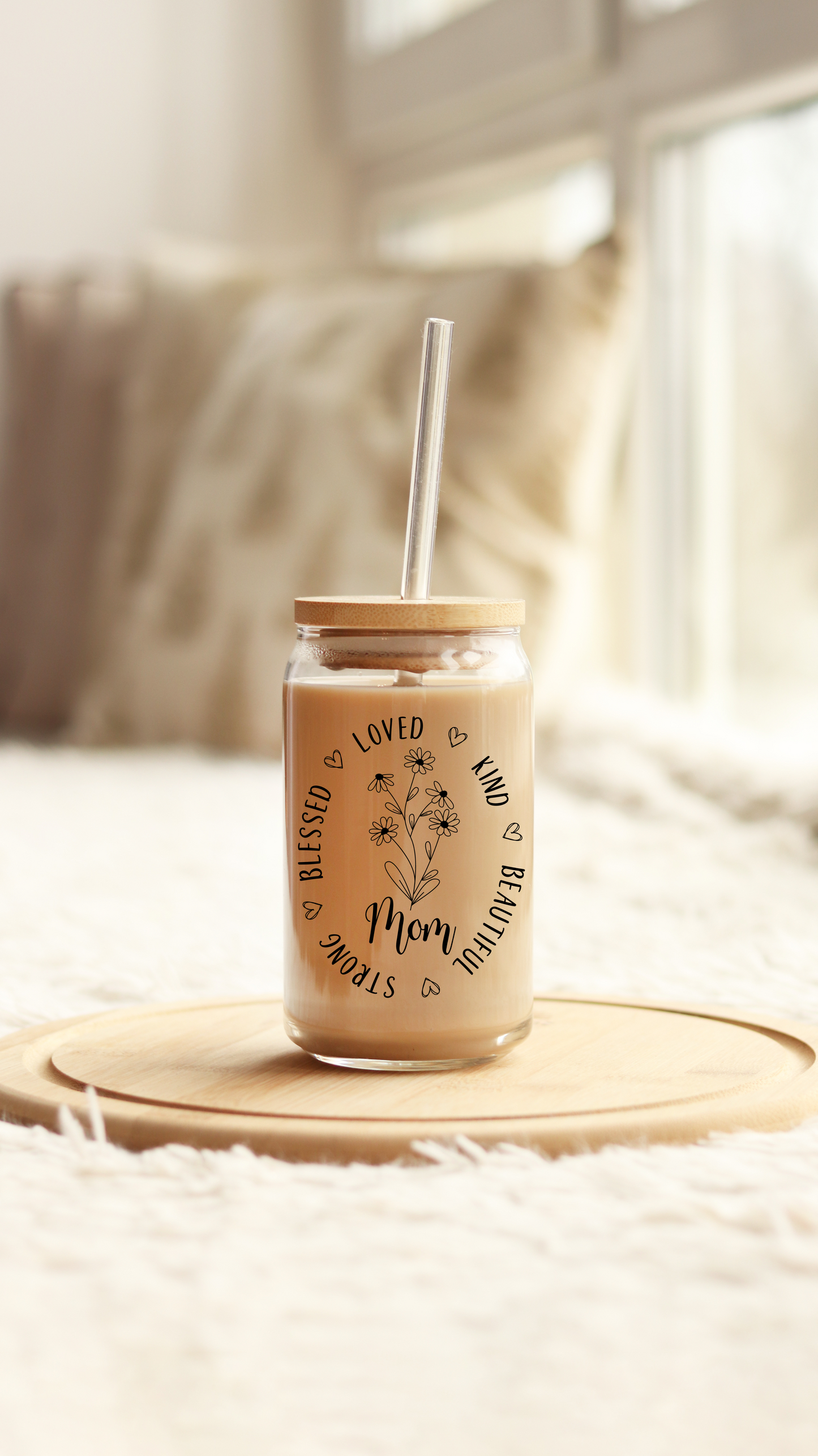 Glass Can - Mom