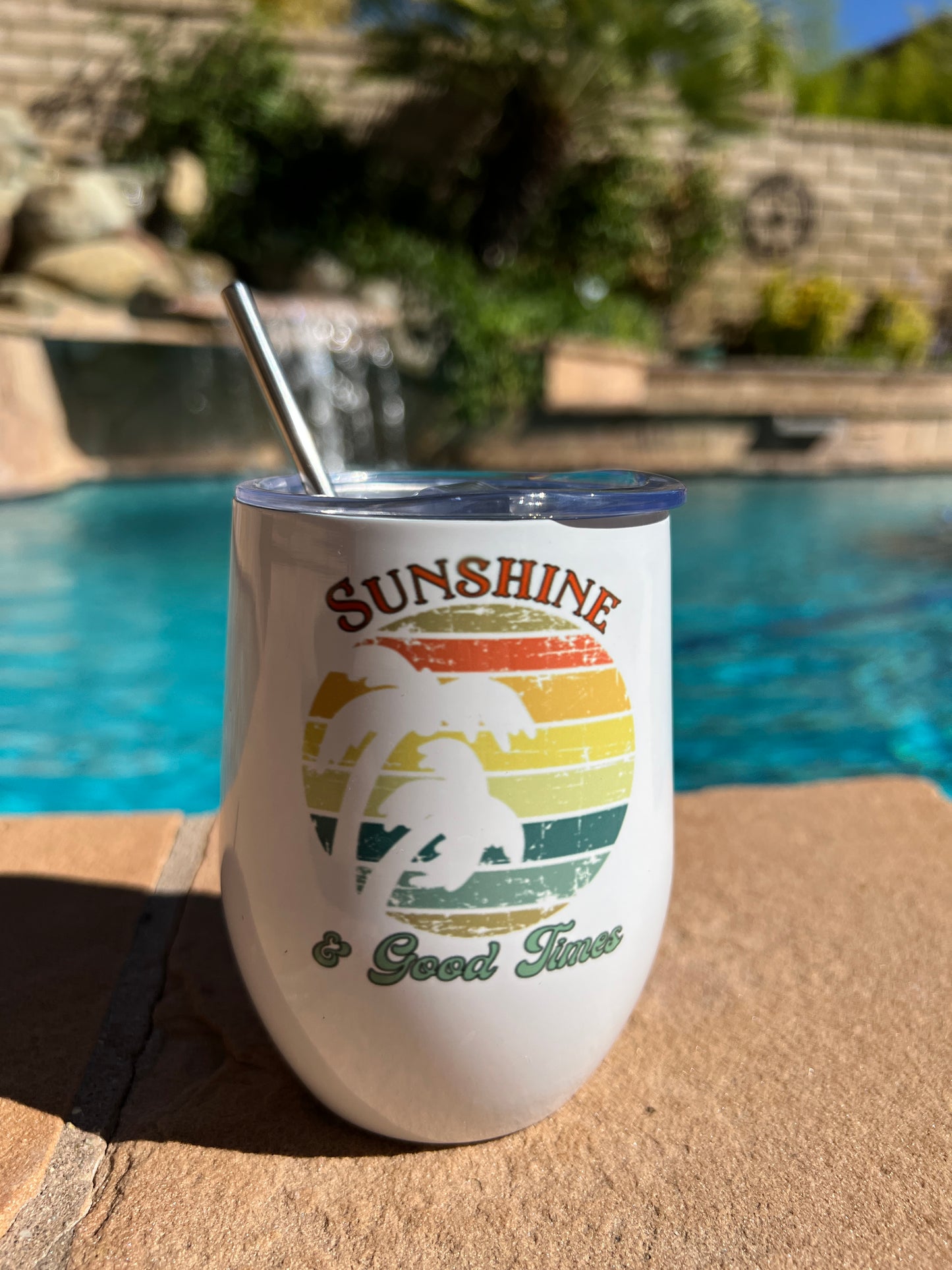 Wine Tumbler - Summertime
