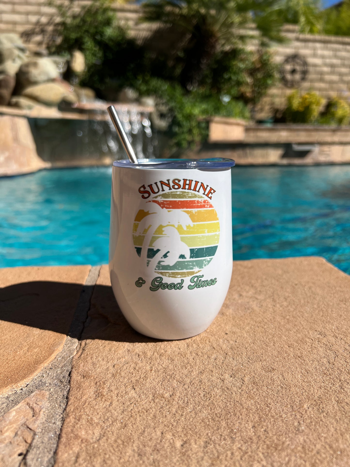 Wine Tumbler - Summertime
