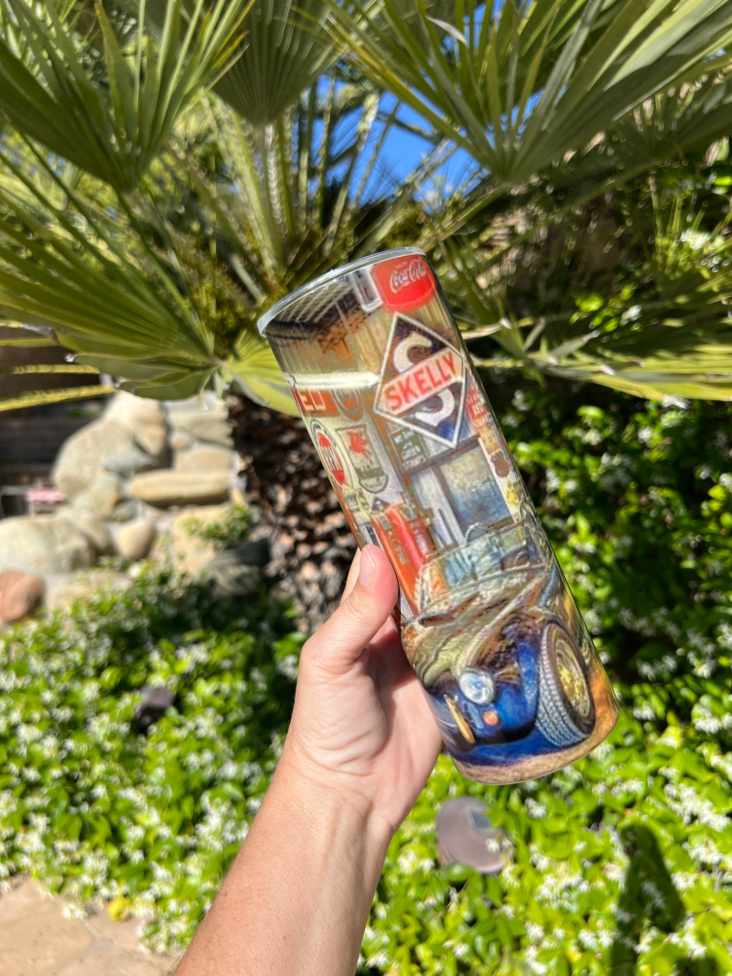 Tumbler - Vintage Garage Car