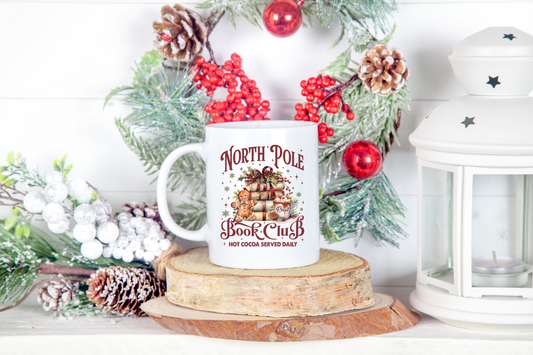 Coffee Mug - Christmas North Pole Book Club