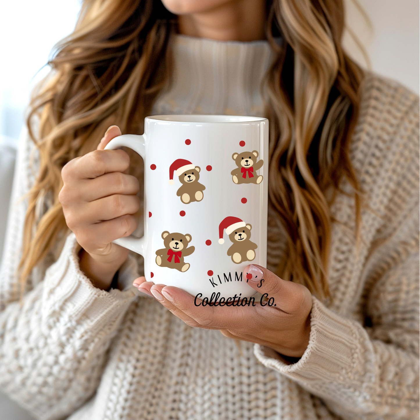 Coffee Mug - Christmas Teddy Bear