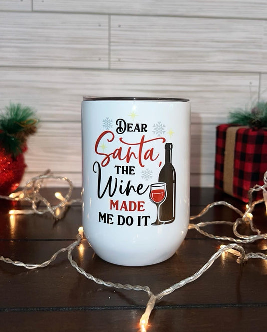 Wine Tumbler - Christmas