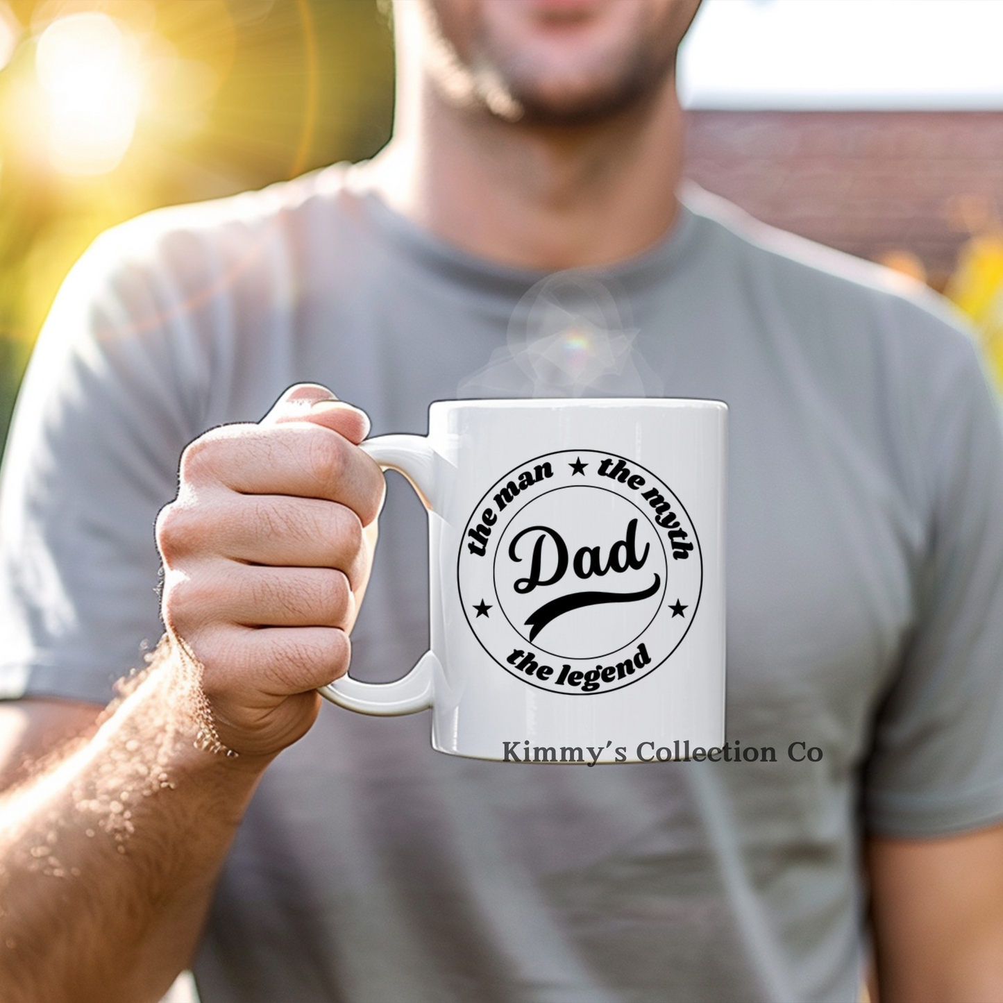Coffee Mug - Dad The Man, The Myth, The Legend