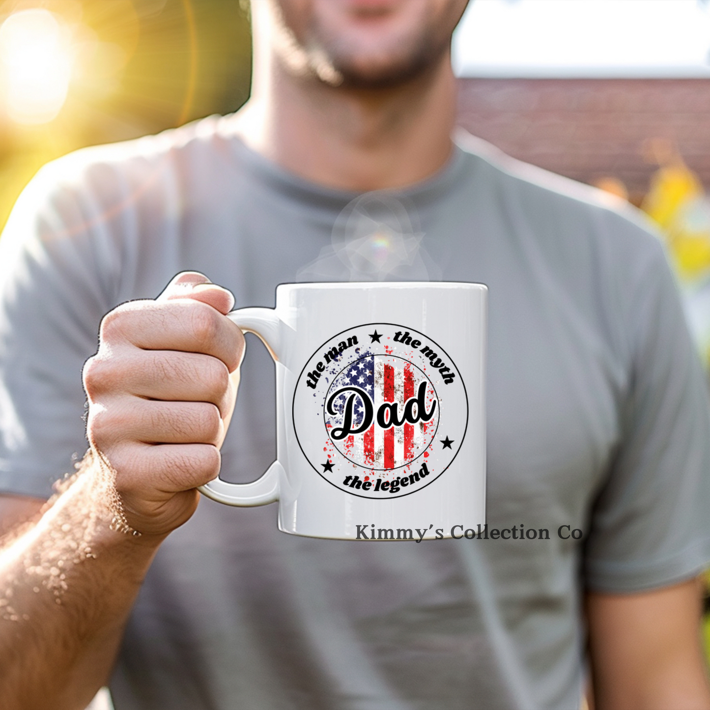 Coffee Mug - Dad The Man, The Myth, The Legend