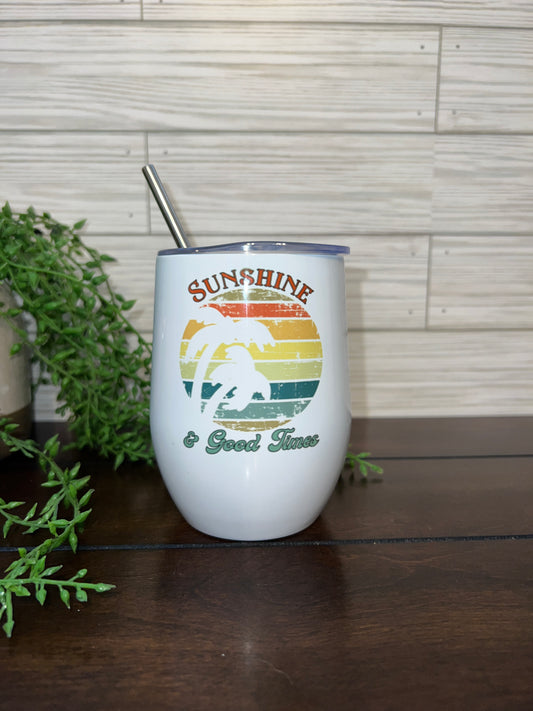 Wine Tumbler - Summertime