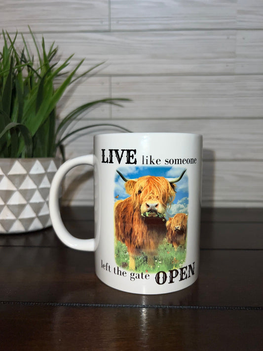 Coffee Mug - Highland Cow