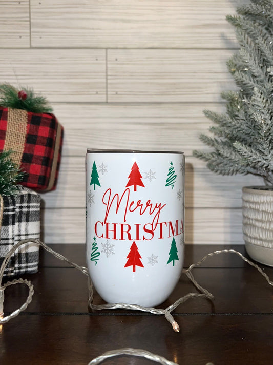 Wine Tumbler - Christmas