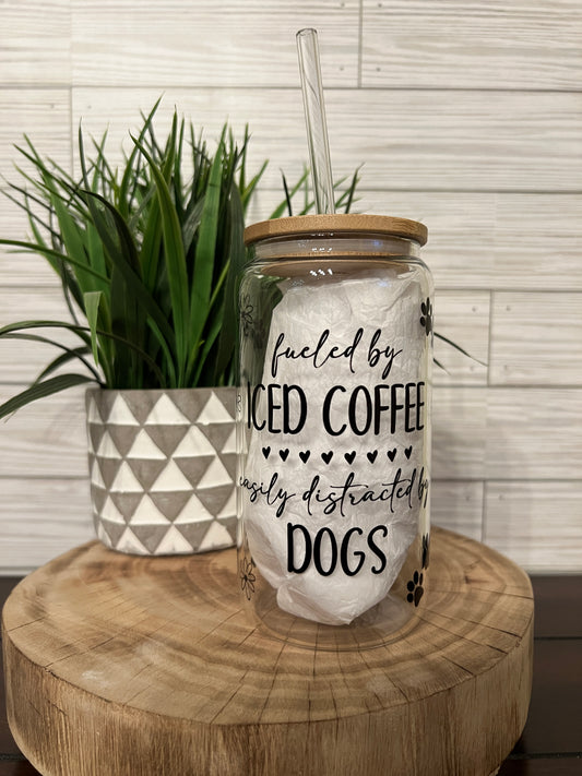 Glass Can - Fueled by Iced Coffee, Distracted by Dogs