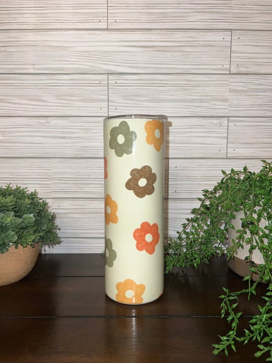 Tumbler - Boho Flowers