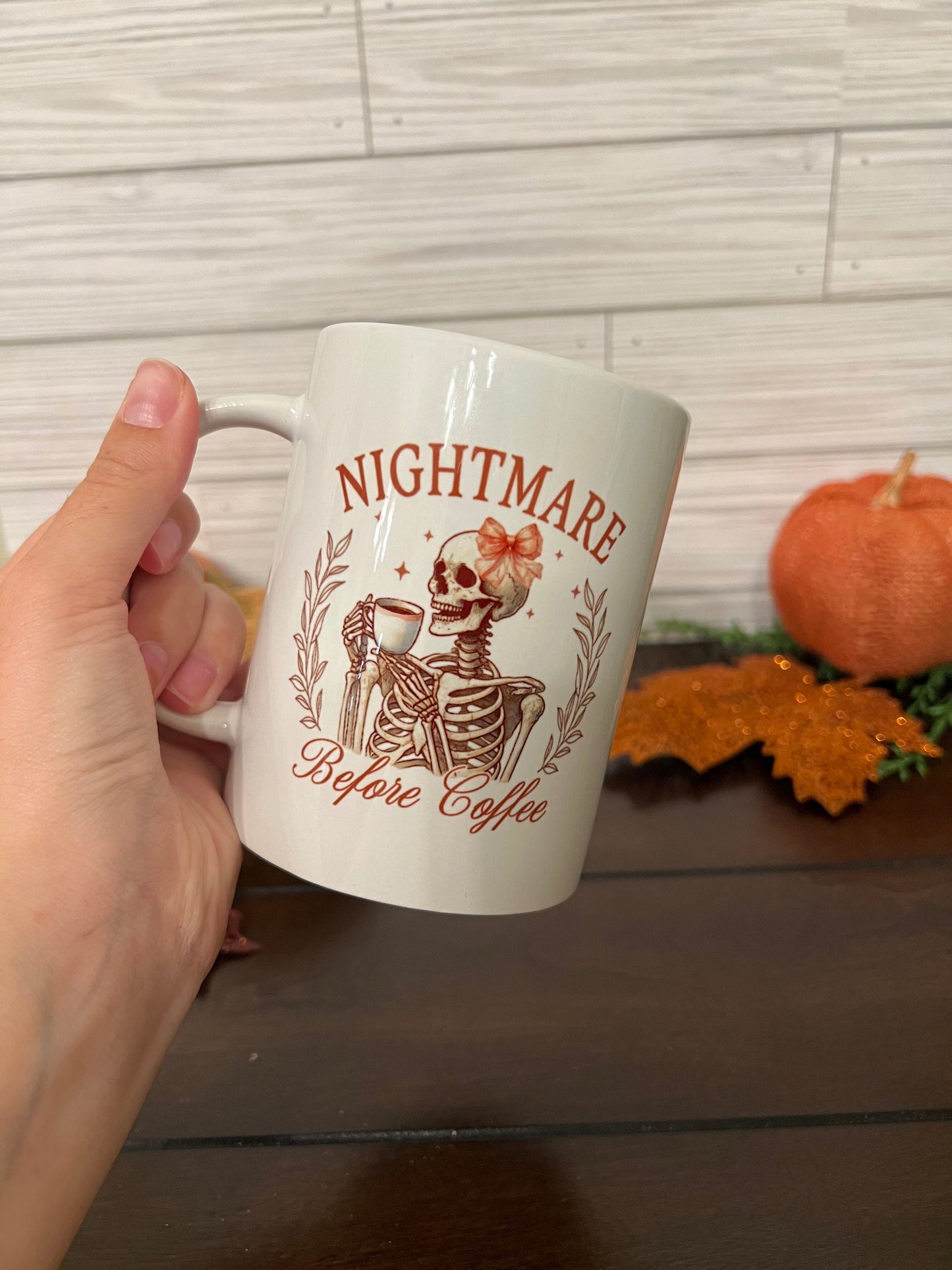 Coffee Mug - Halloween Nightmare Before Coffee