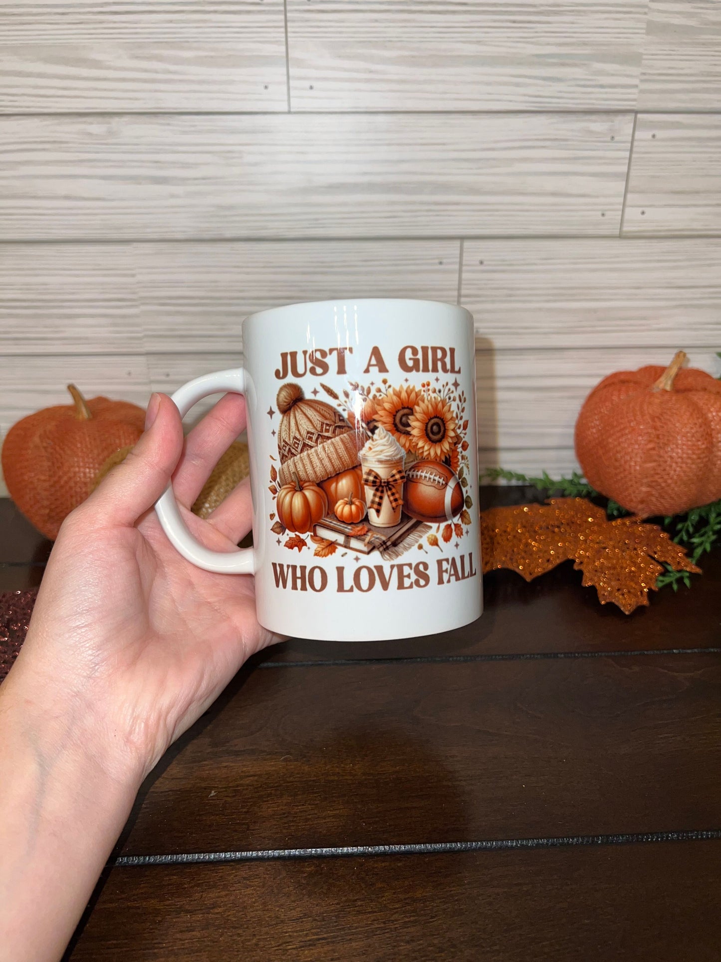 Coffee Mug - Just a Girl Who Loves Fall