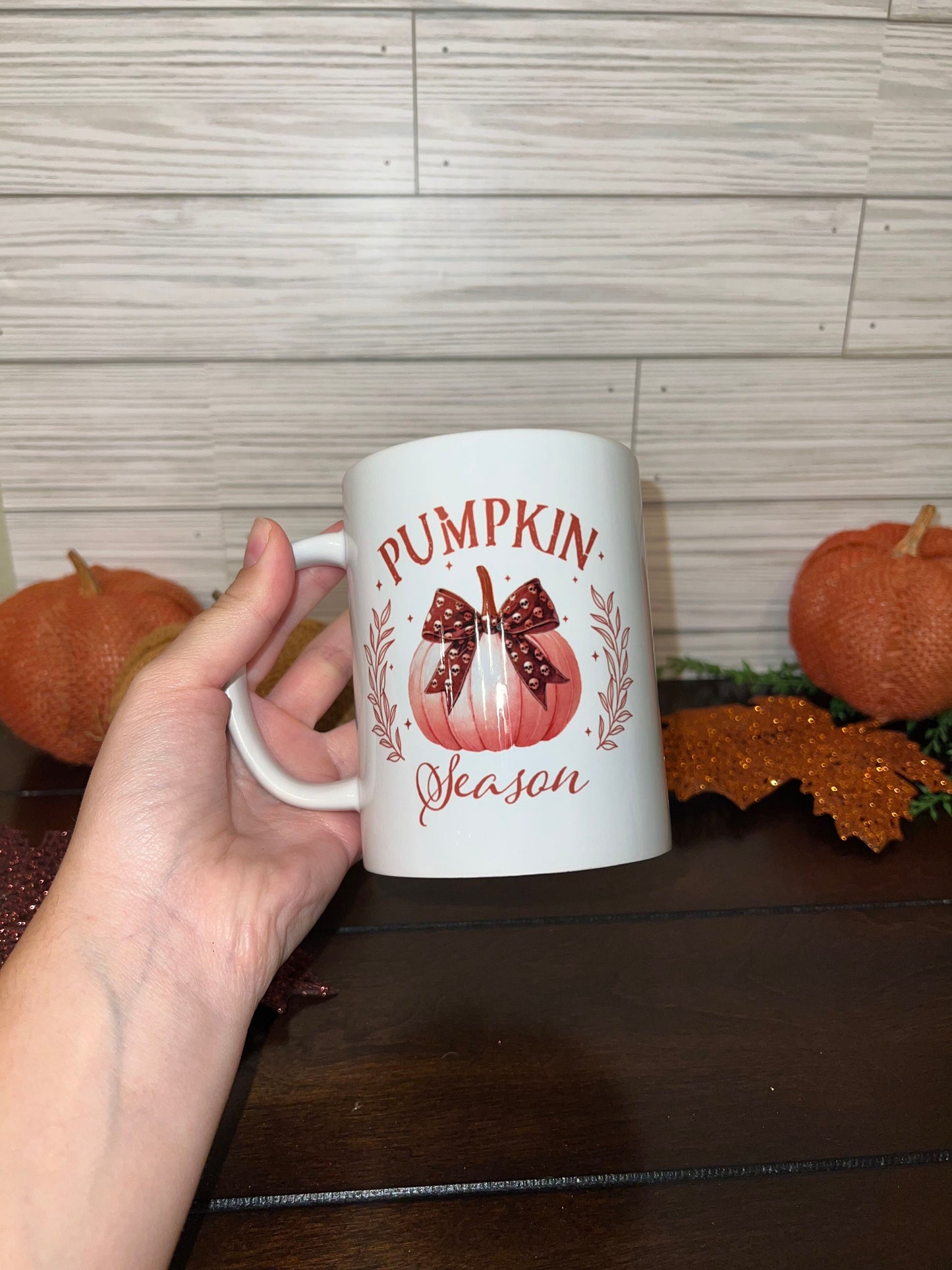 Coffee Mug - Pink Pumpkin Season