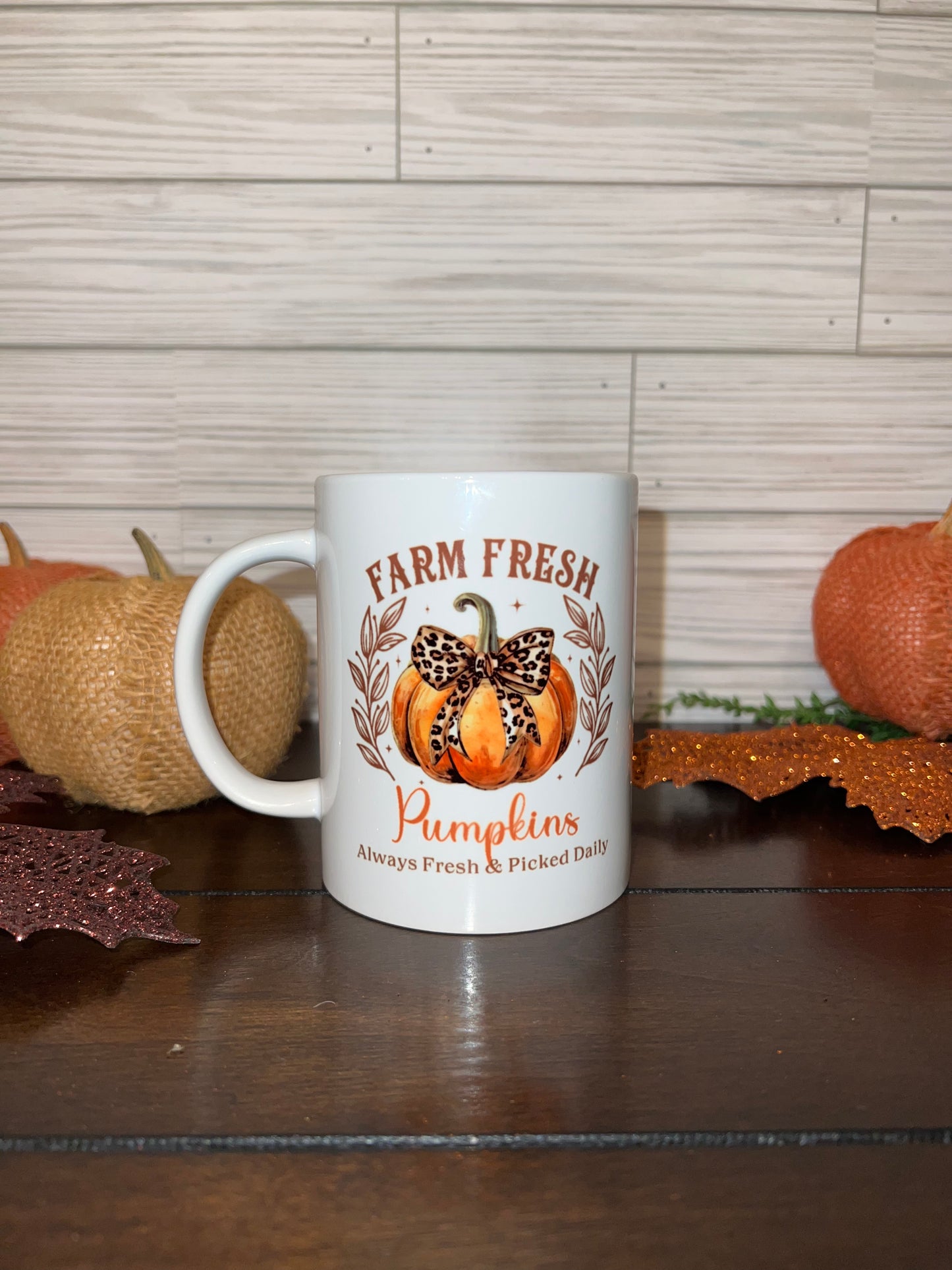 Coffee Mug - Farm Fresh Pumpkins