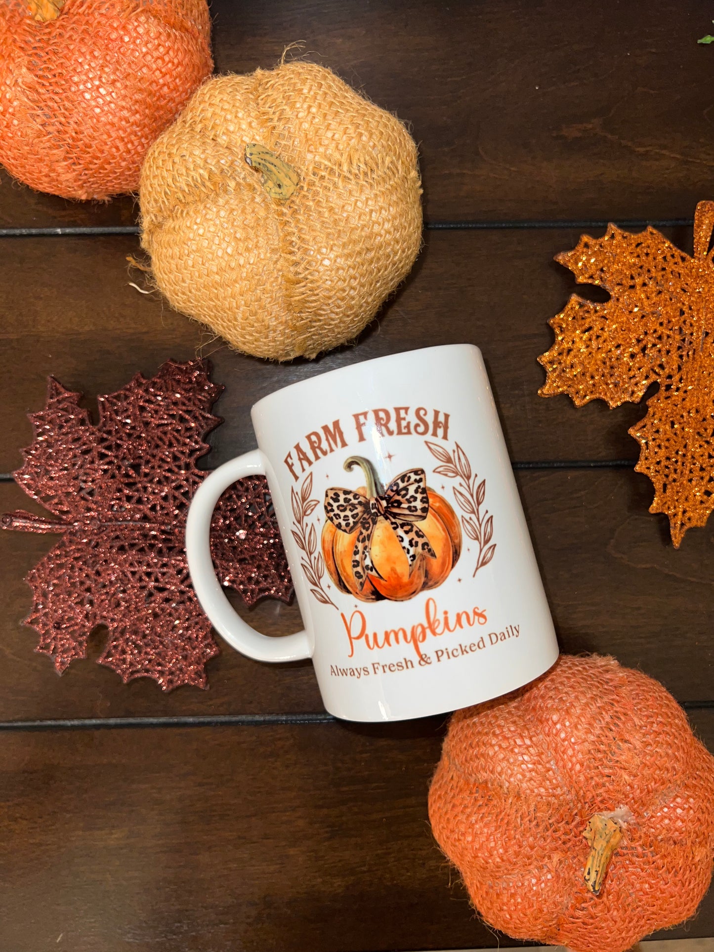 Coffee Mug - Farm Fresh Pumpkins