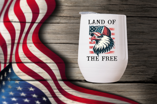 Wine Tumbler - Land of the Free