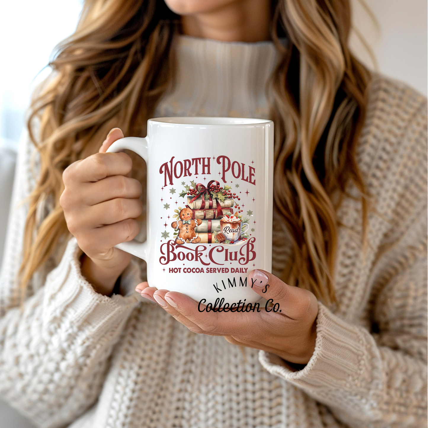 Coffee Mug - Christmas North Pole Book Club