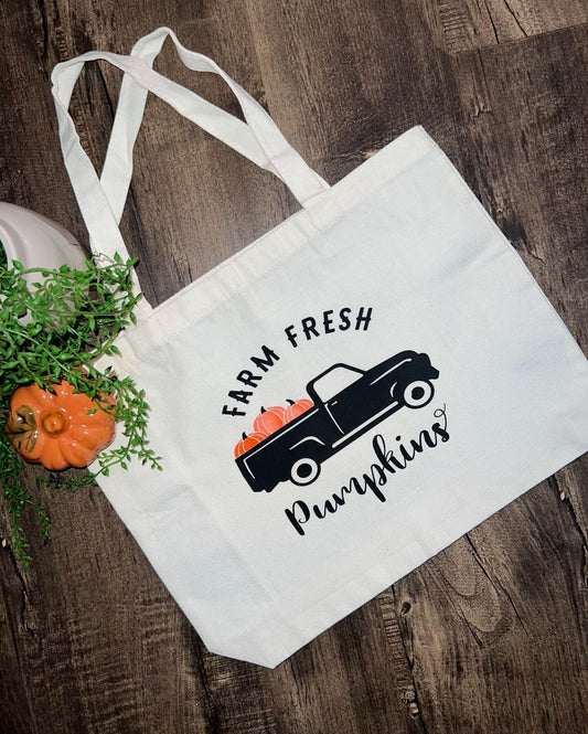 Tote Bag - Fall:  Farm Fresh